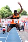 Junior boys long jump, 2015 English Schools Track and Field Champs., Gateshead Stadium. Photo: David T. Hewitson/Sports for All Pics